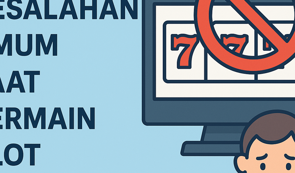 kesalahan umum slot online